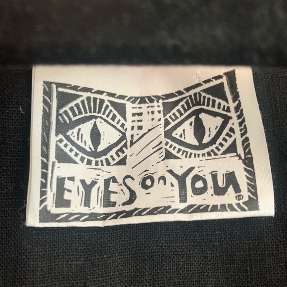 Bohemian style button-front linen dress vest - Picture 6 of 7